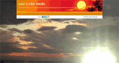 Desktop Screenshot of lostscribemedia.com